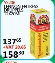 Africa Cash and Carry 55206 Lennon Entress Druppels 12x20ml offer