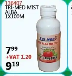 Africa Cash and Carry 136407 Tri-Med Mist Alba 1x100m offer