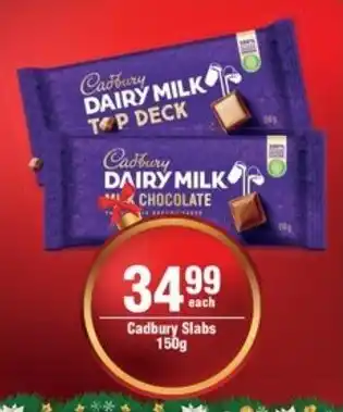 Check Star Cadbury Slabs offer