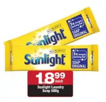 Check Star Sunlight Laundry Soap offer