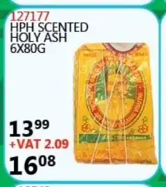 Africa Cash and Carry 127177 HPH Scented Holy Ash 6x80g offer
