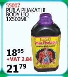 Africa Cash and Carry 55007 Phila Phakathi Body LIQ 1x500ml offer