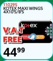 110295 Kotter Maxi Wings 4x10'S 4x10's/8's