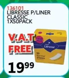 139101 Libresse P/Liner Classic 1x50 pack