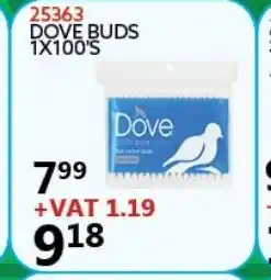 Africa Cash and Carry 25363 Dove Buds 1x100's offer