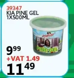 Africa Cash and Carry 39347 Kia Pine Gel 1x500ml offer