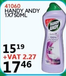 Africa Cash and Carry Handy Andy 1x750ml offer