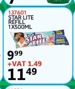 Africa Cash and Carry Star Lite Refill 1x500ml offer