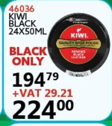 Africa Cash and Carry Kiwi Black 24x50ml offer