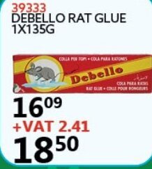 Debello Rat Glue 1x135g
