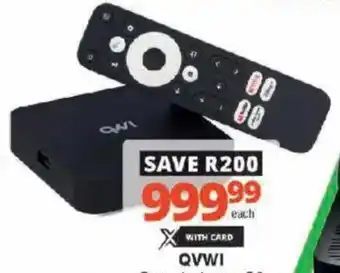 Checkers QVWI Google Leap S3 TV Box offer