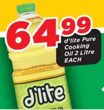 OK Grocer D'lite Pure Cooking Oil offer