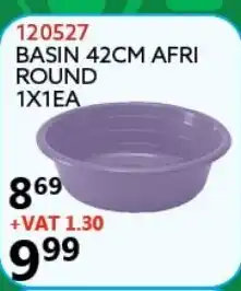 Africa Cash and Carry Basin 42cm Afri Round 1x1EA offer