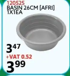 Africa Cash and Carry Basin 26cm 1x1EA offer