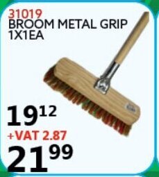 Broom Metal Grip 1x1EA