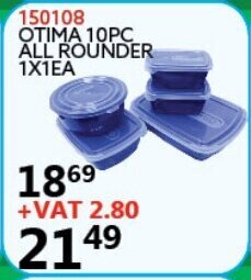 Otima 10pc All Rounder 1x1ea