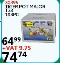 Africa Cash and Carry Tiger Pot Major T23 1x3pc offer