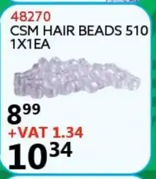 CSM Hair Beads 510 1x1ea