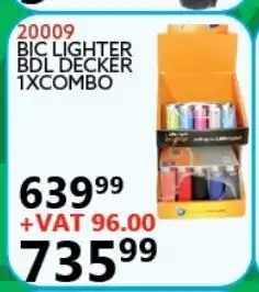Africa Cash and Carry BIC Lighter BDL Decker 1xCombo offer