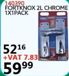 Africa Cash and Carry Fortknox 2L Chrome 1x1pack offer