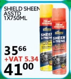 Shield Sheen Asstd 1x750ml