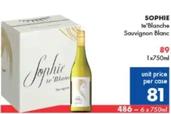 Sophie te' Blanc 1x750ml