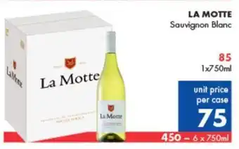 Ultra Liquors La Motte Sauvignon Blanc 1x750ml offer