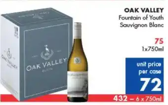 Oak Valley 1x750ml