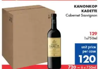 Ultra Liquors Kanonkop Kadette offer