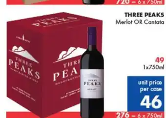 Three Peaks 1x750ml