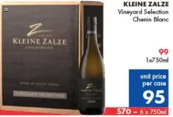Ultra Liquors Kleine Zalze 1x750ml offer