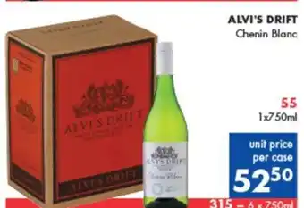 Ultra Liquors Alvi's Drift 1x750ml offer