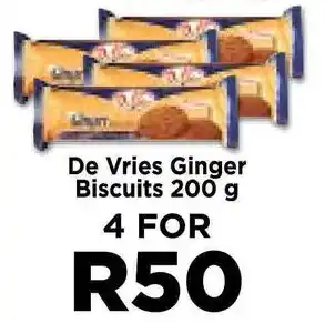 Food Lover's Market De Vries Ginger Biscuits offer