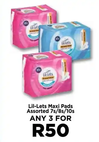 Food Lover's Market Lil-Lets Maxi Pads Assorted offer