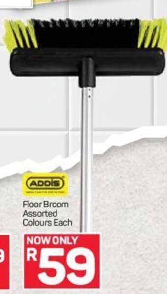 Pick n Pay Floor Broom Assorted Colours Each offer