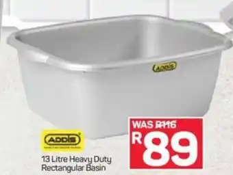 Pick n Pay 13 Litre Heavy Duty Rectangular Basin offer