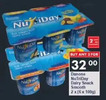 President Hyper Danone NuTriDay Dairy Snack Smooth offer