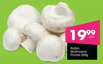 Save Button Mushrooms Punnet offer