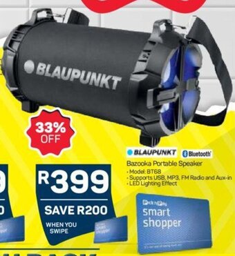 Bazooka Portable Speaker