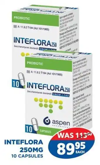 Link Pharmacy INTEFLORA 250MG offer