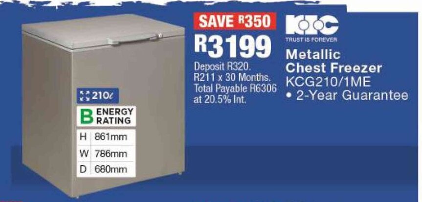 ok furniture chest freezer