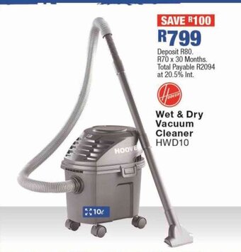 OK Furniture Wet & Dry Vacuum Cleaner offer