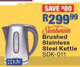 OK Furniture Brushed Stainless Steel Kettle offer