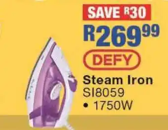 OK Furniture Steam Iron 1750W offer