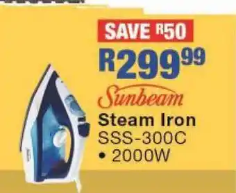 OK Furniture Steam Iron 2000W offer