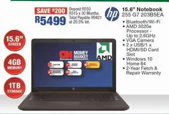 OK Furniture HP 15.6" Notebook offer