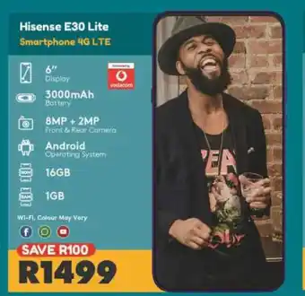 OK Furniture Hisense E30 Lite Smartphone 4G LTE offer