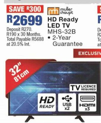 OK Furniture HD Ready LED TV offer