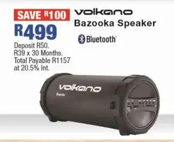 OK Furniture Bazooka Speaker offer