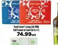 Food Lover's Market Food lover's milk offer